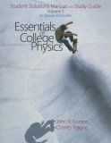 Essentials of College Physics 2006 9780495107811 Front Cover