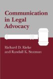 Communication in Legal Advocacy (Studies in Rhetoric/Communication)  cover art