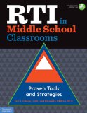 RTI in Middle School Classrooms Proven Tools and Strategies cover art