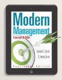 Modern Management: Concepts and Skills cover art