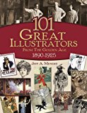 101 Great Illustrators from the Golden Age, 1890-1925  9780486430812 Front Cover