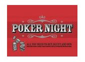 Poker Night All You Need to Bet, Bluff, and Win 2004 9780811843812 Front Cover