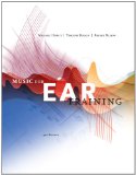 Music for Ear Training (with Premium Website Printed Access Card) 4th 2012 Revised  9780840029812 Front Cover