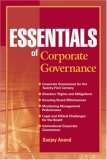 Essentials of Corporate Governance 11th 9780470139813 Front Cover