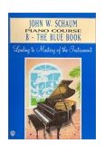 John W. Schaum Piano Course B -- the Blue Book cover art