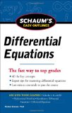 Schaum's Easy Outline of Differential Equations, Revised Edition  cover art