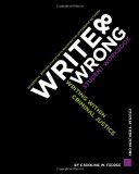 Write and Wrong : Writing Within Criminal Justice, a Student Workbook  cover art