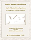 Gravity, Springs, and Collisions Graphs of Classical Physics Experiments for Independent Study and Homeschool 2013 9781490531816 Front Cover