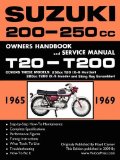 Suzuki T20 and T200 1965-1969 Factory Workshop Manual 2009 9781588500816 Front Cover