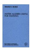 Matrix Algebra Useful for Statistics  cover art