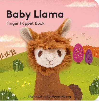 Baby Llama: Finger Puppet Book  9781452170817 Front Cover