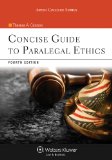 Concise Guide to Paralegal Ethics:  cover art