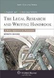 Legal Research and Writing Handbook 7e  cover art