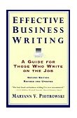 Effective Business Writing Strategies, Suggestions and Examples cover art