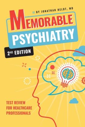 Memorable Psychiatry  9781737210818 Front Cover
