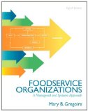 Food Service Organizations A Managerial and Systems Approach cover art
