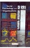 Social Psychology and Organizations  9780415651820 Front Cover