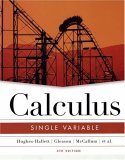 Calculus Single Variable 4th 9780471484820 Front Cover