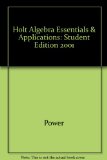 Algebra : Essentials and Applications 1st 2000 9780030642821 Front Cover