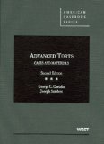 Advanced Torts Cases and Materials cover art