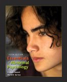 Essentials of Abnormal Psychology 5th 2009 9780495599821 Front Cover