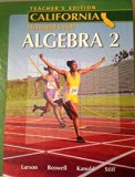 Algebra 2 California: Teacher Edition cover art
