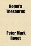 Roget's Thesaurus 2010 9781153746823 Front Cover