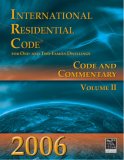 International Residential Code for One- And Two-Family Dwellings Code and Commentary 2007 9781580014823 Front Cover