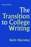 Transition to College Writing 