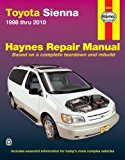 Toyota Sienna 1998 Thru 2010 Haynes Repair Manual All Models  9781620920824 Front Cover