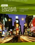 Calculus Concepts An Applied Approach to the Mathematics of Change cover art