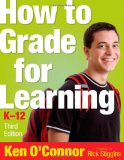 How to Grade for Learning, K-12  cover art