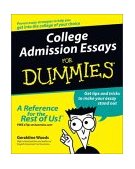 College Admission Essays for Dummies  cover art