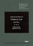 Cases and Materials on Criminal Law  cover art