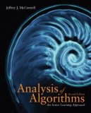 Analysis of Algorithms 2nd 2007 Revised  9780763707828 Front Cover