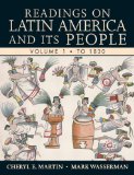 Readings on Latin America and Its People to 1830  cover art