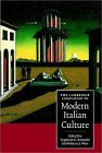 Cambridge Companion to Modern Italian Culture  cover art
