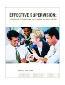 Effective Supervision A Guidebook for Supervisors, Team Leaders, and Work Coaches cover art