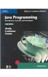 Java Programming Introductory Concepts and Techniques cover art