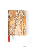 Alphonse Mucha the Flowers: Lily (Foiled Pocket Journal)  9781783616831 Front Cover