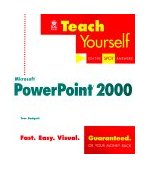 Teach Yourself Microsoft PowerPoint 2000 1999 9780764532832 Front Cover