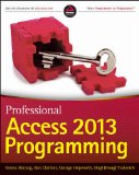 Professional Access 2013 Programming  cover art