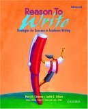 Reason to Write: Advanced Strategies for Success in Academic Writing cover art