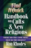 Find It Quick Handbook on Cults and New Religions 2005 9780736914833 Front Cover