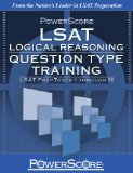 Lsat Logical Reasoning: Question Type Training: Lsat Preptests 1 Through 20 cover art