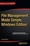 File Management Made Simple, Windows Edition:  9781484210833 Front Cover