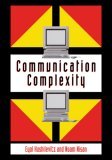 Communication Complexity 2006 9780521029834 Front Cover
