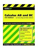 CliffsAP Calculus AB and BC 3rd 2001 Revised  9780764586835 Front Cover