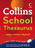Collins School Thesaurus 2009 9780007289837 Front Cover