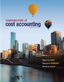 Fundamentals of Cost Accounting with Connect Plus 4th 9780077729837 Front Cover